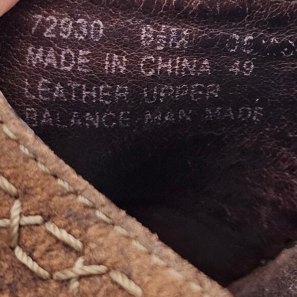 Clarks Artisan Clogs Size 8.5 Distressed Leather Wedge Slip-On Mule - Picture 8 of 9